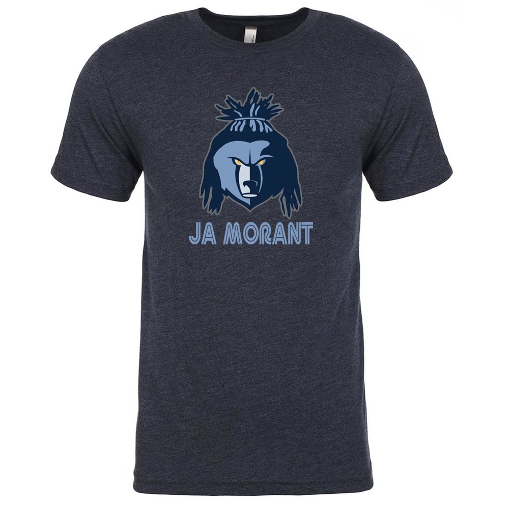 TRIBLEND Ja Morant Memphis Grizzlies The Hair UP Shirt T-Shirt